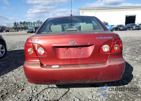 2005 Toyota Corolla Ce из США, поврежденный, VIN 2T1BR32EX5C382527